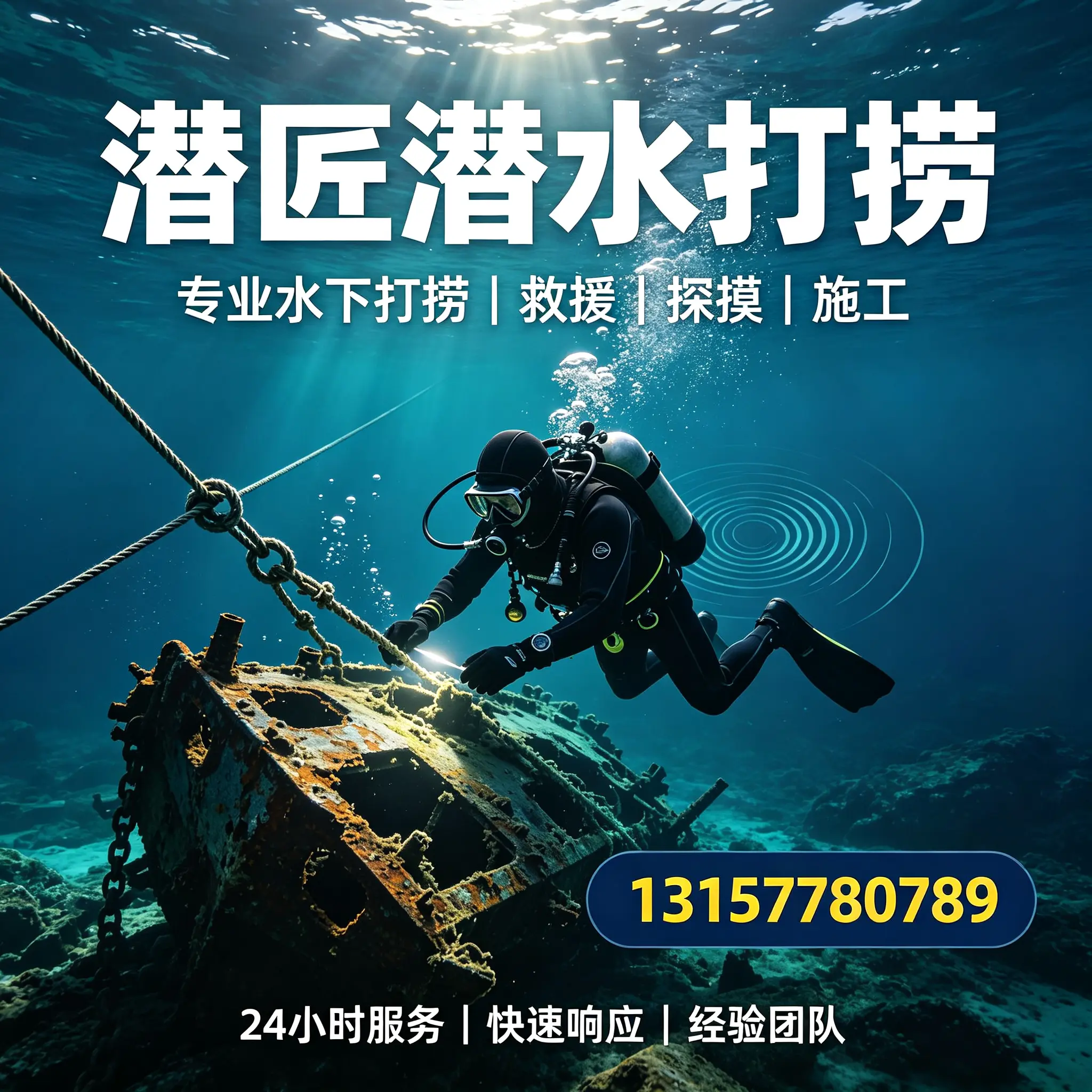 金东水下打捞作业服务产品